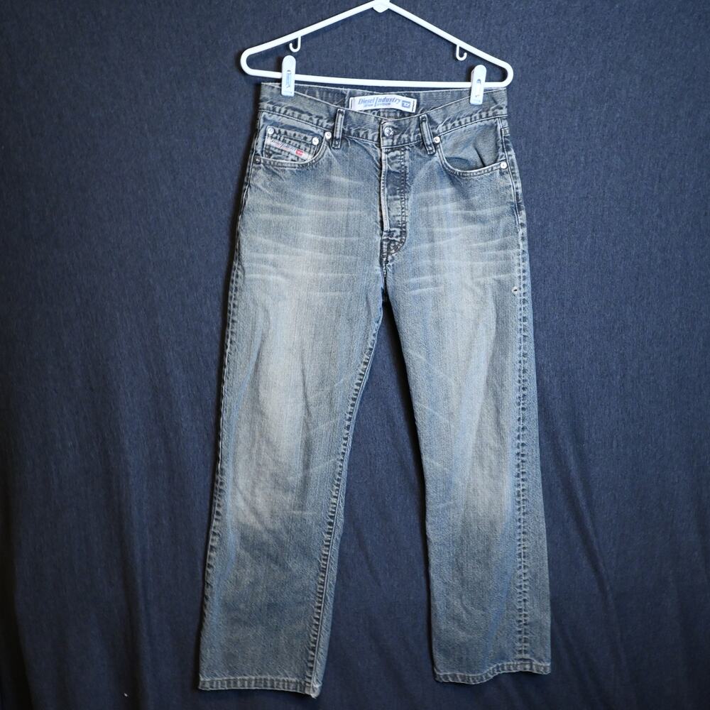 VINTAGE Diesel Men's 30 (29x27 actual) Kratt Jeans 2001 Italy VTG Distressed